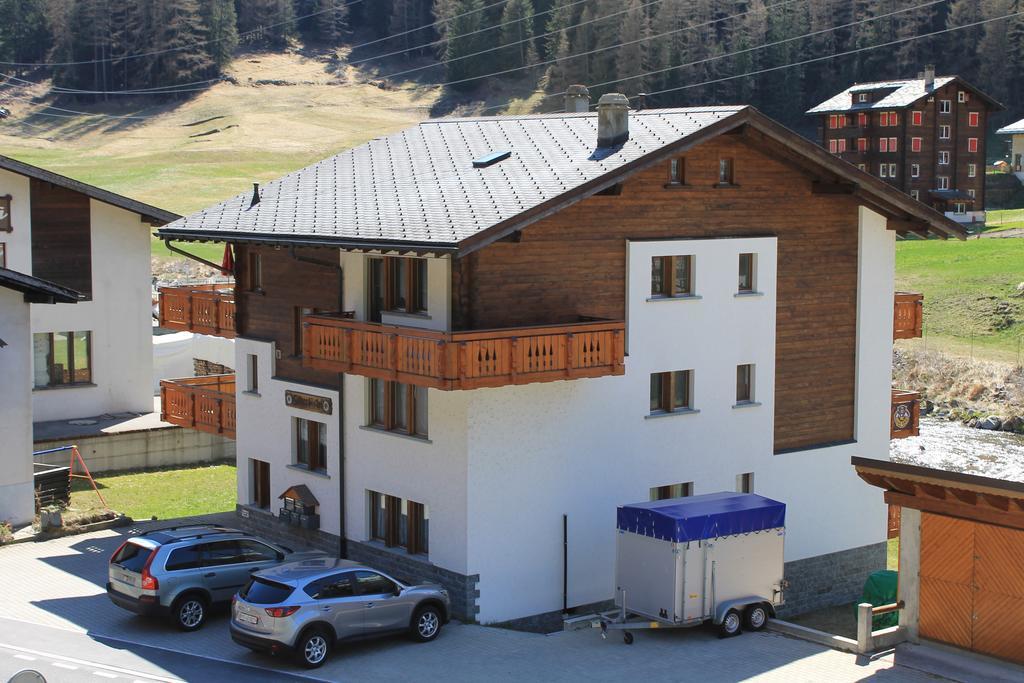 Ferienwohnung Silberdistel, Saastalstrasse 178 Buitenkant foto