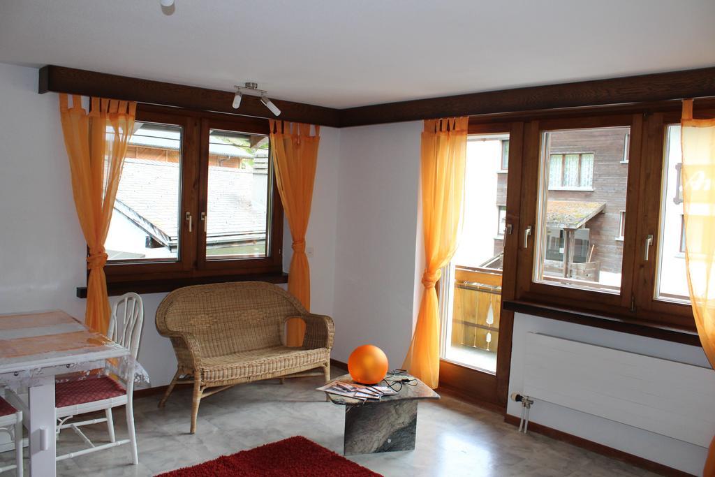 Ferienwohnung Silberdistel, Saastalstrasse 178 Buitenkant foto
